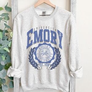 Vintage Emory Sweatshirt in classic gray oversized fit